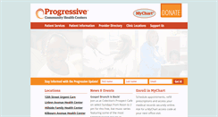 Desktop Screenshot of progressivechc.org